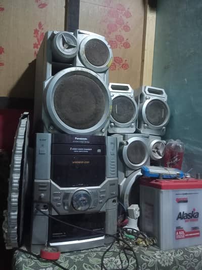 Panasonic japani speaker 5 piece set