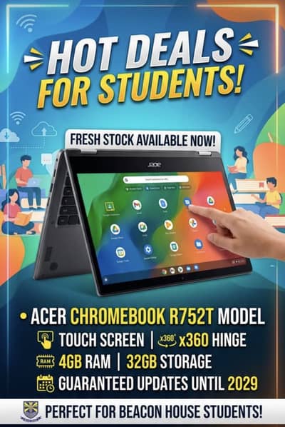 Acer chromebook 4Gb 32Gb 360 touch x