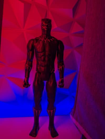 Black Panther and Darth Vader
