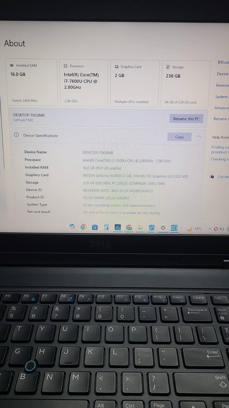 core i7 gen 7 0