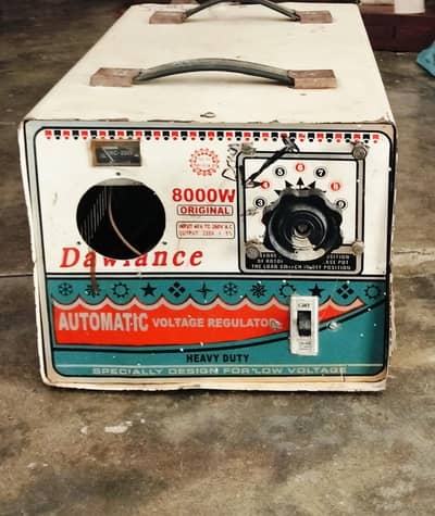 Voltage regulator Manual 15k watt