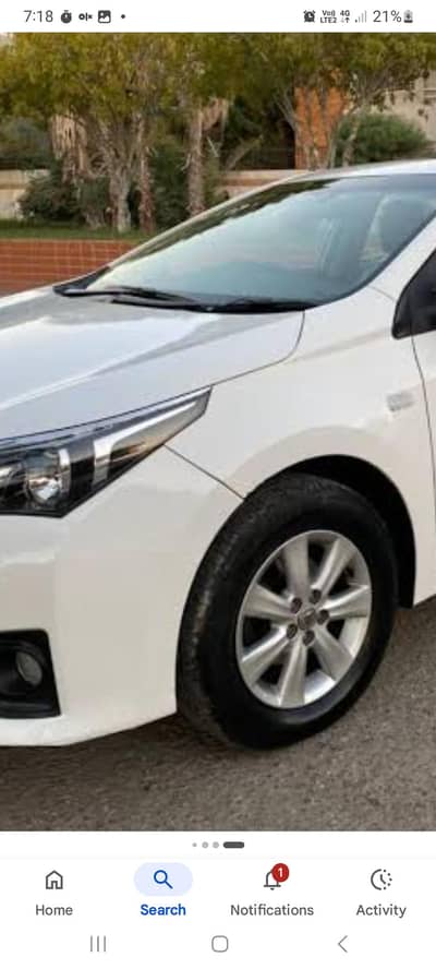 Toyota Corolla XLI 2015
