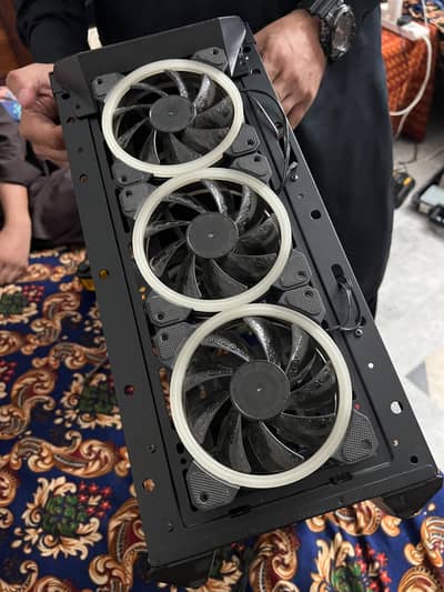 gaming casing with beautiful rgb fans