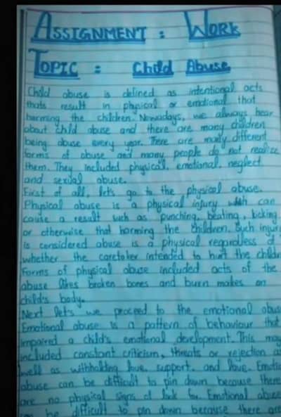 assignment writing haripur