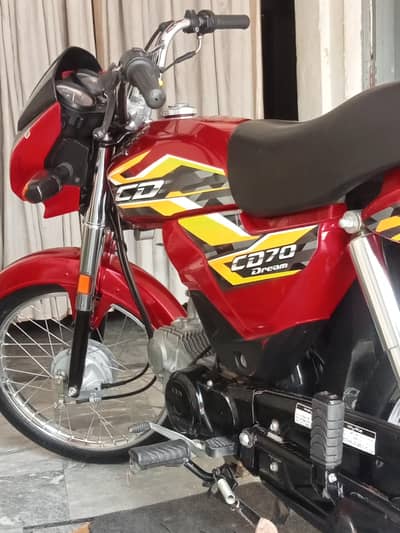 Honda CD dream2025 model total genuine condition 10/10 documents clear