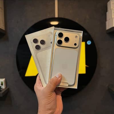 IPhone 17 Pro Factory Unlock 256GB Silver Sim timeNon PTA Complete Box