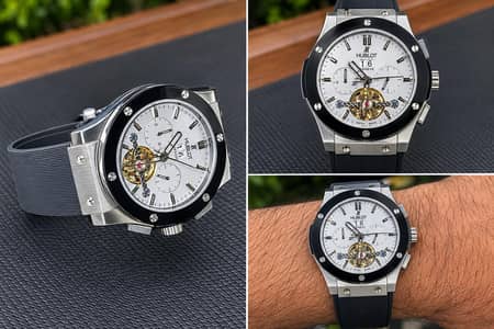 Hublot Geneve Chronograph Tourbillon Watch – Premium Look
