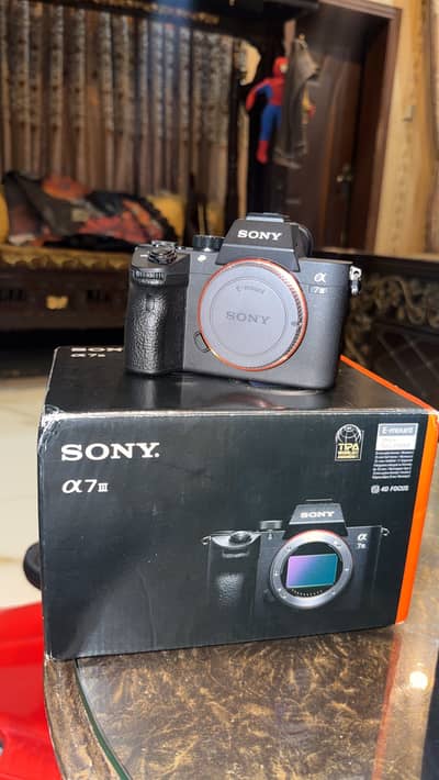 Sony A7 iii with 2 year officially waranty