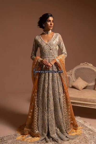 Maryam and Maria / Qalamkar bridal wear . . 100% settled condition