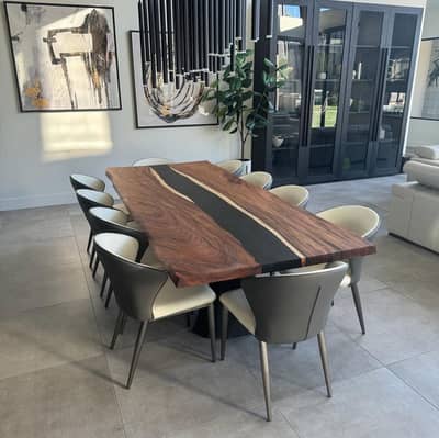 Epoxy Luxury dining table