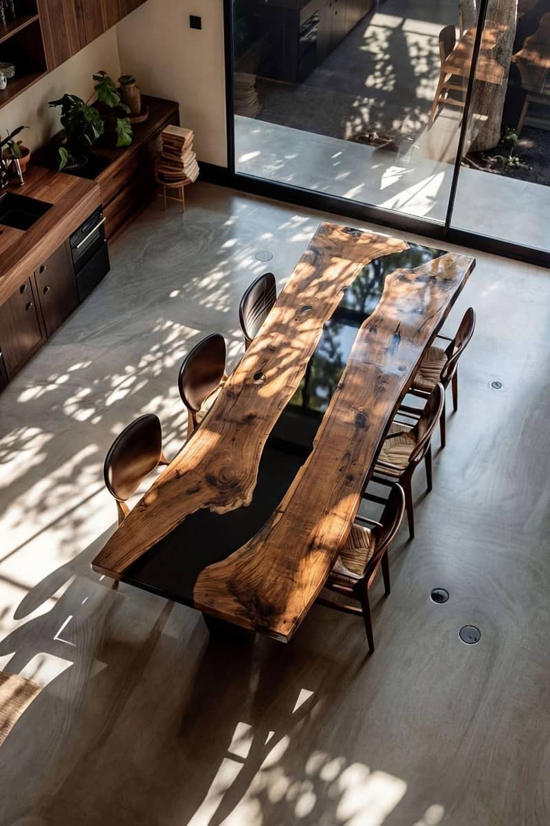 Epoxy Luxury dining table 7