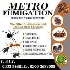 Termite & Pest control, Deemak Control, Fumigation Spray, Dengue Spary