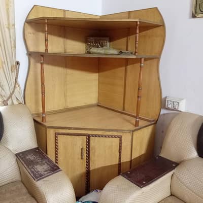 A beautiful cabnet + T v trolly