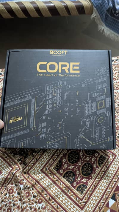 Boost B450M Motherboard-like new condition with box