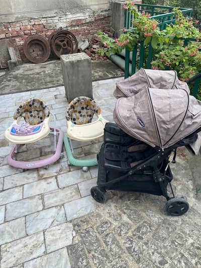 Twins Baby Stoller Baby Pram Kids Walker Kids Pram Baby Pram