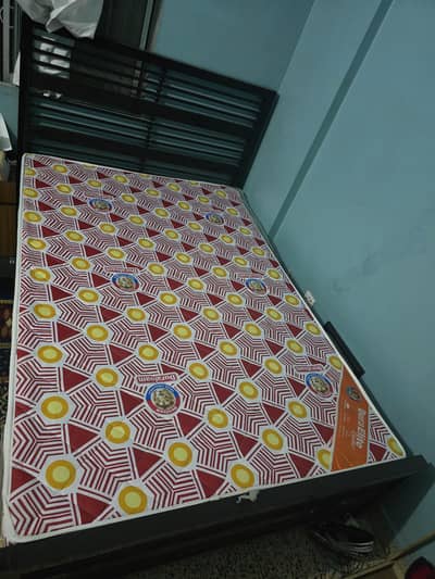 Iron Bed with Mattress