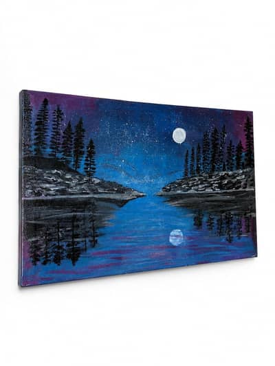 “Moon Lake Painting”