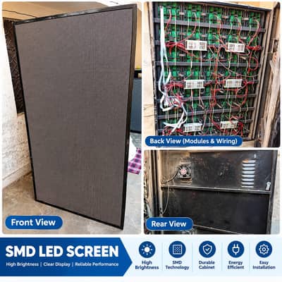 SMD LED Display Screen | Large Outdoor Advertising Screen | Used