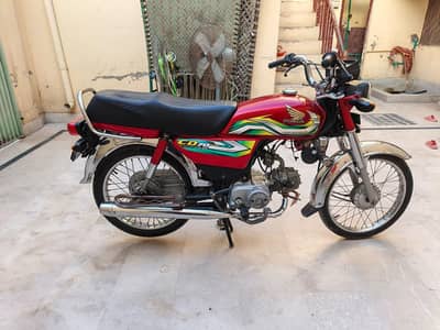سی ڈی 70 2023 ماڈل صرف کاپی ہے لیٹر نہیں ہے