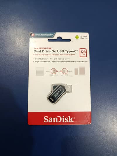 SanDisk 128 GB Dual USB flash drive
