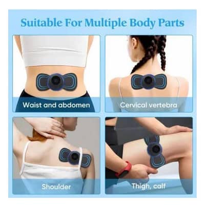 EMS butterfly massager portable rechargeable