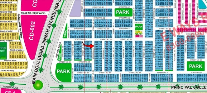 10 Marla Second Plot from Corner for Sale DHA Bahawalpur, Sector C