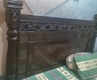 Complete Wooden Bed Set