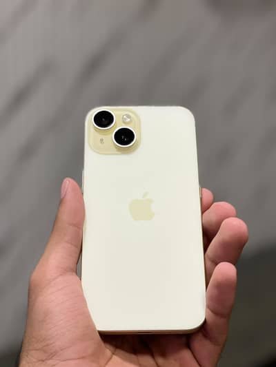 iPhone 15 128GB JV Non PTA | Yellow | 90% Battery Health