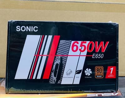 Sonic Power Supply 650 Watt 80+ Bronze