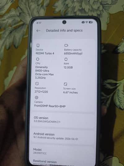 Xiaomi Redmi Turbo 4