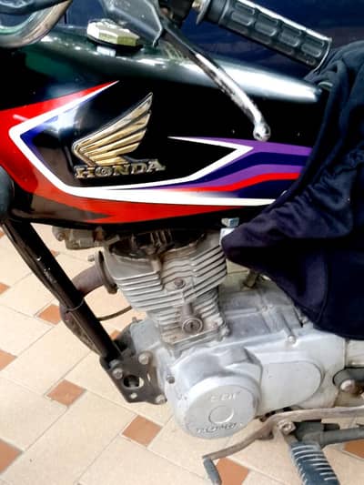 Honda CG 125 model 2017 Nawabshah Number 110,000/