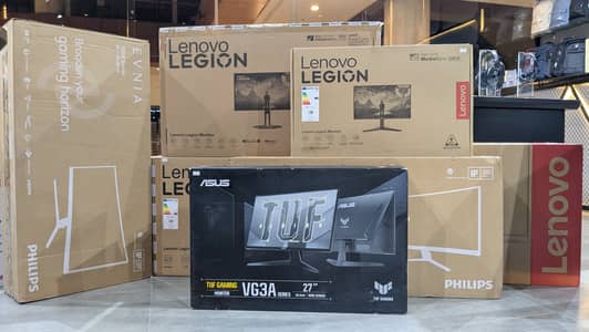 Gaming Monitors, OLED Monitors, 4k Monitors, Curved Monitors, IPS / VA