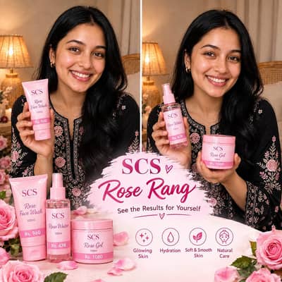 SCS Rose Rang Skincare Bundle – Get Glowing & Hydrated Skin