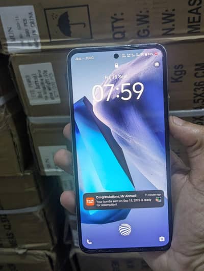Vivo y200 with box and charger