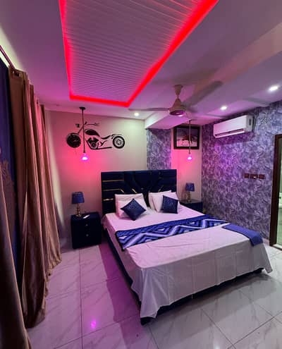 Bahria town Lahore one bedroom apartments daily basis rent per