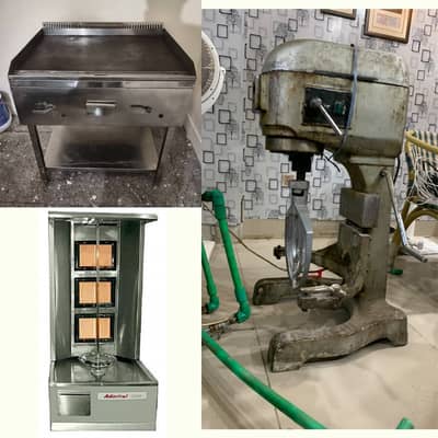 Hot Plate / Shwarma Machine / Dough Machine 10KG