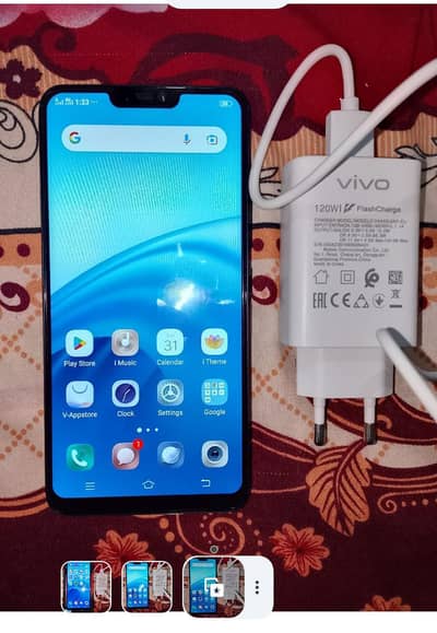 Vivo Y85 4gb ram/64 gb memory fingerprint all okay