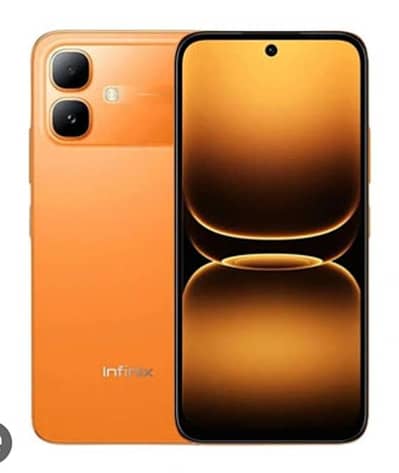 Infinix Smart 20 /4+4 Ram/128/memory orange colour hain mobile ka