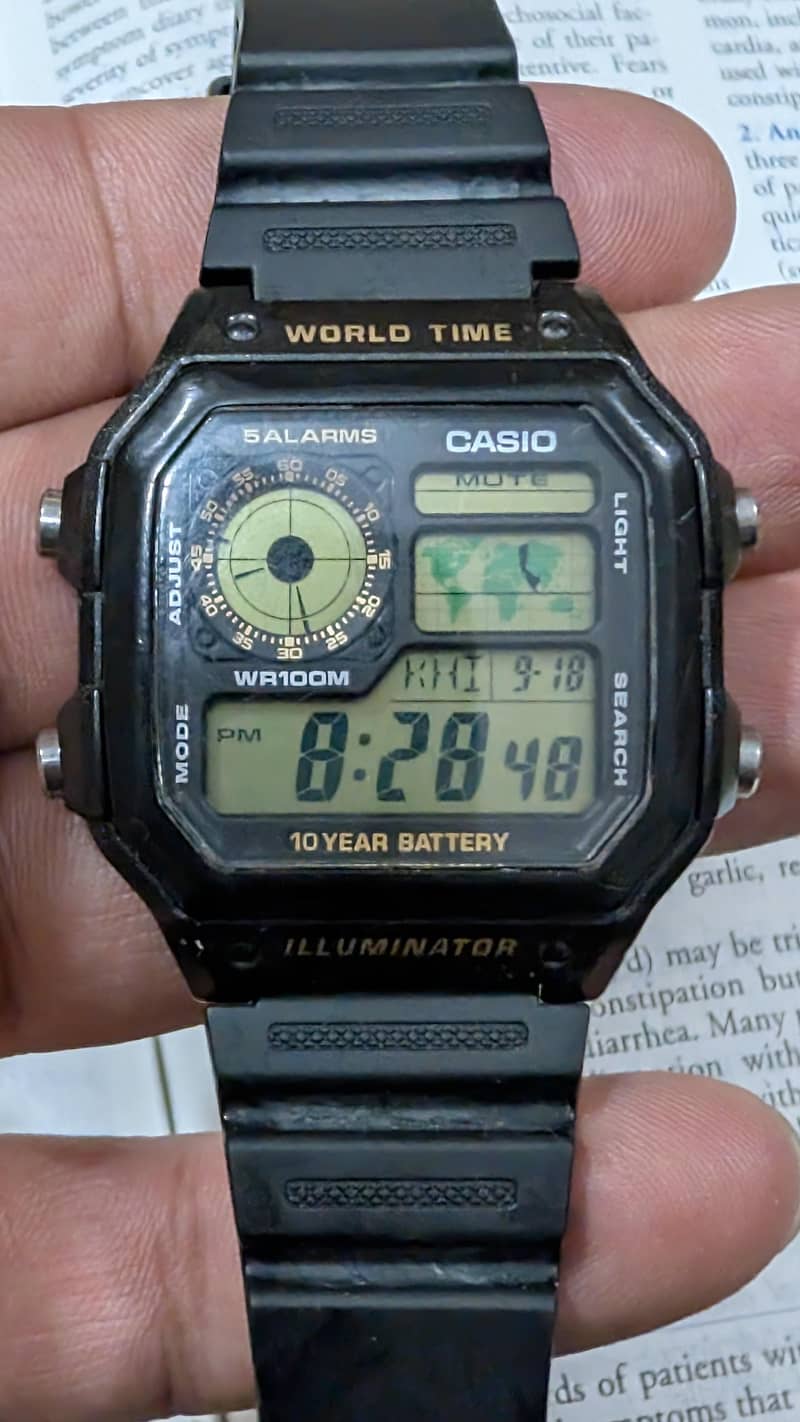 Casio World Time 5