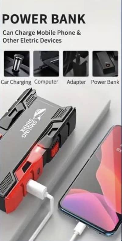 Shark power bank 1200Mah super duty fast charging