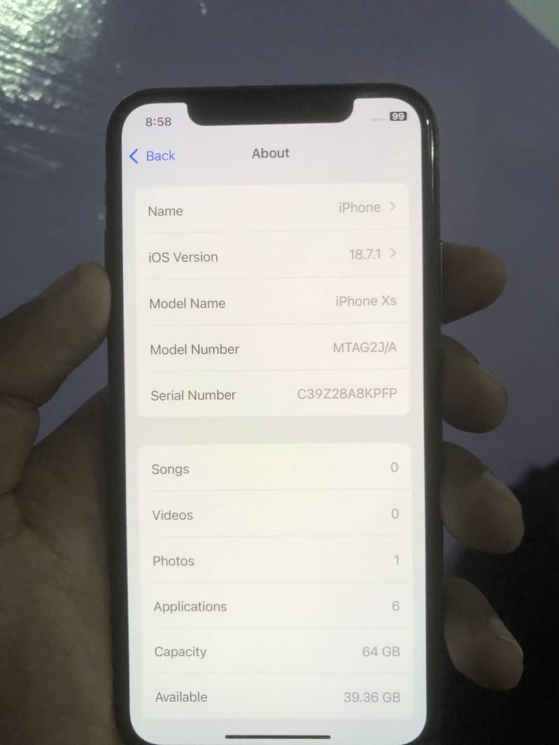 Apple iPhone XS 8