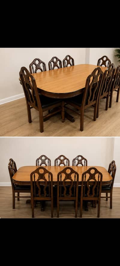 8 seater dinning table