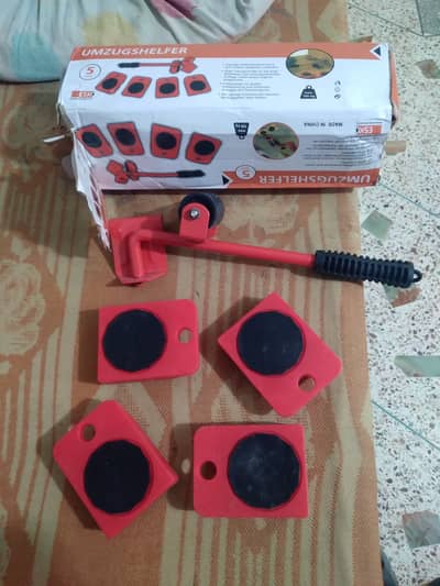 5 Piece Furniture Moving Tool Set – Heavy Duty – 150kg