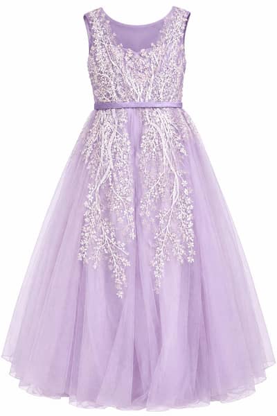 Beautiful Lavender Party Wear Maxi / Formal Dress – Like New