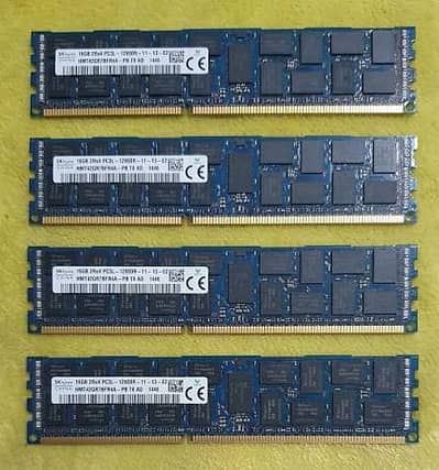 DDR3 ECC Registered Server RAMS