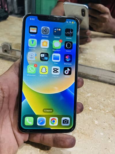 Apple iPhone X 256 gb kisi kisam ka masla ni ha jv ha
