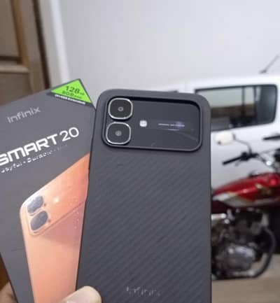 Infinix smart 20 (4+128 GB) 0/32465/71275/ Complete Box |Warranty