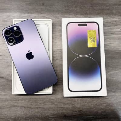 apple I phone 14 pro max official pta approved 256gb memory
