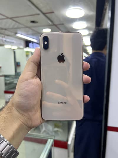 Apple iPhone XS Max 64 gb pta approved official gold