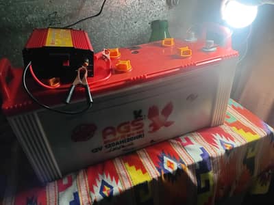 ags battery all ok power 100%